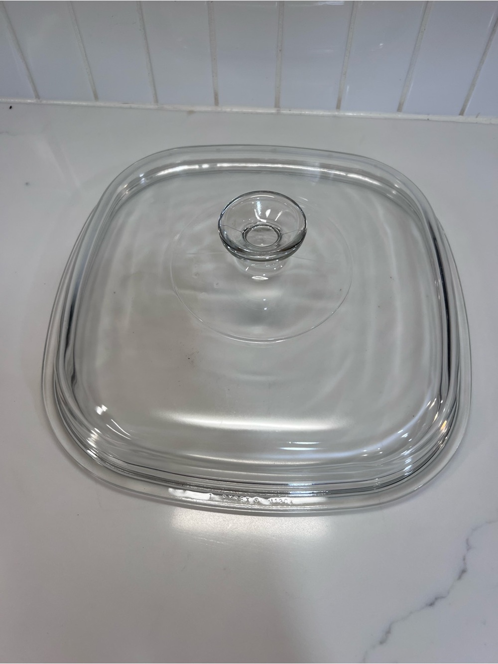 Pyrex Dome Glass LID ONLY A-12-C Replacement for Corning Ware Square Casserole